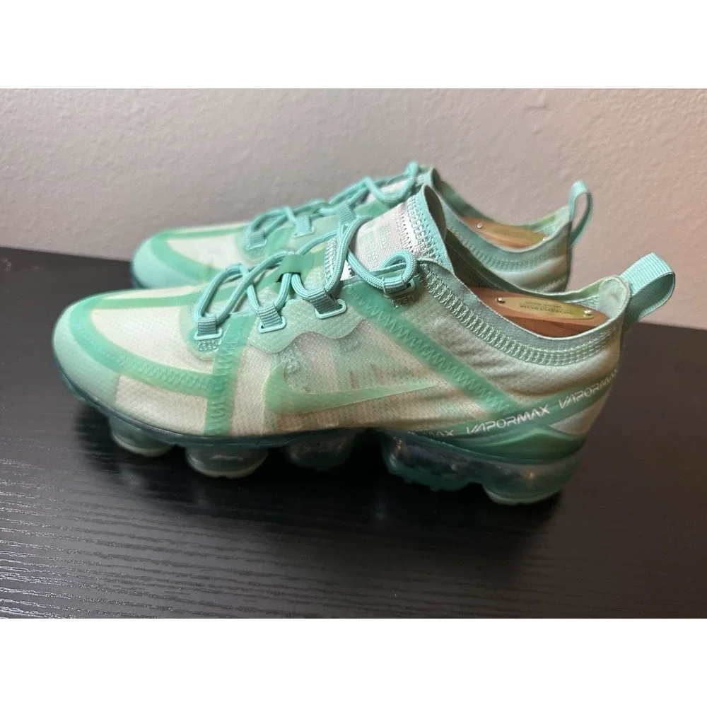 Nike Air VaporMax 2019 Teal Tint Tropical Twist Green CI9903-300 Women's Size 8